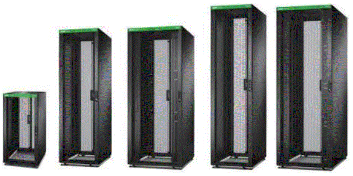 APC-Easy-Racks-42U-Black-with-Roof-Castors-FIG-2