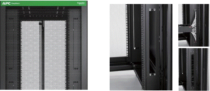 APC-Easy-Racks-42U-Black-with-Roof-Castors-FIG-4