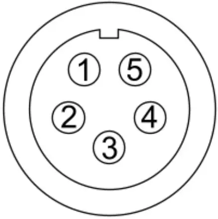 Binder connector pin