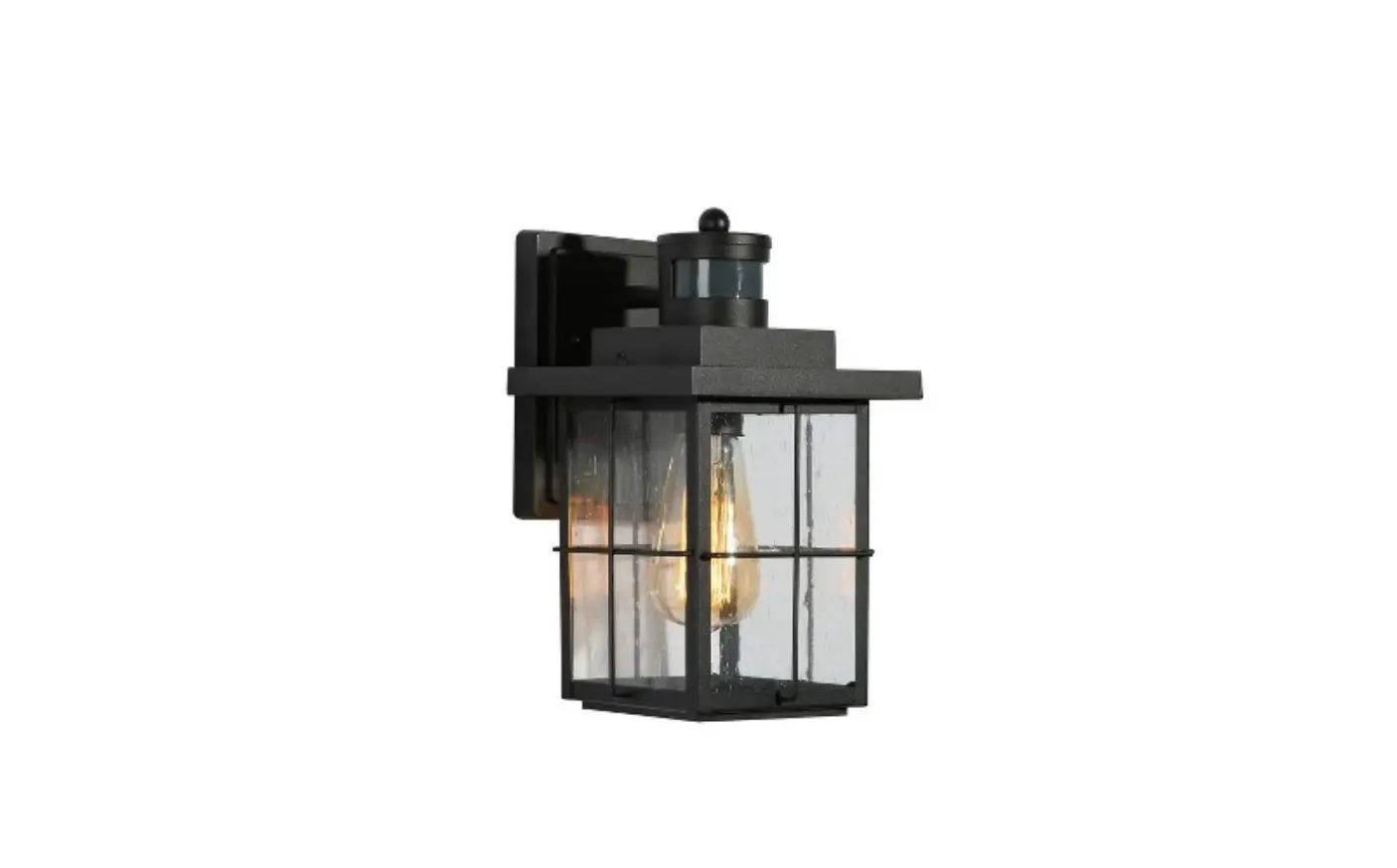Lnc A05099h 1-light Matte Black Modern Contemporary Textured Glass Square Led Instruction Manual