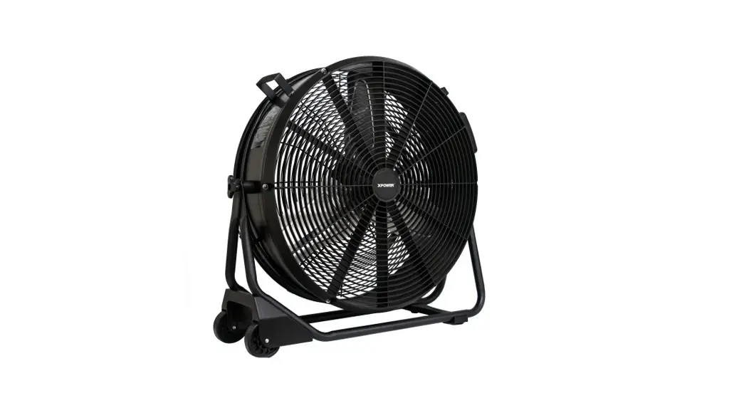 Xpower Fd-630d Brushless Dc Motor High Velocity Drum Fan Owner's Manual