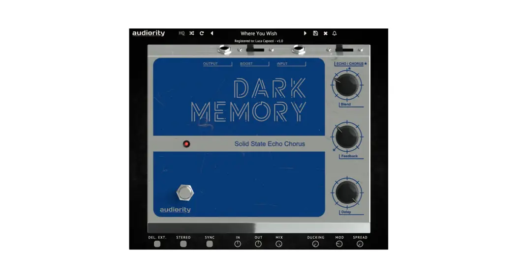 Audiority Aax Dark Memory User Manual