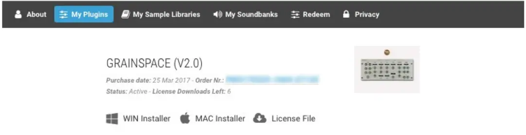 audiority AAX Dark Memory - setting 2