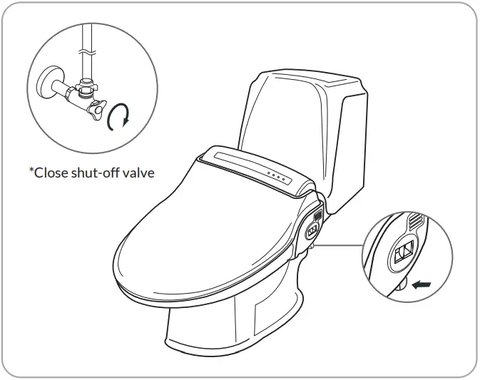 Draining the Warm Water Tank