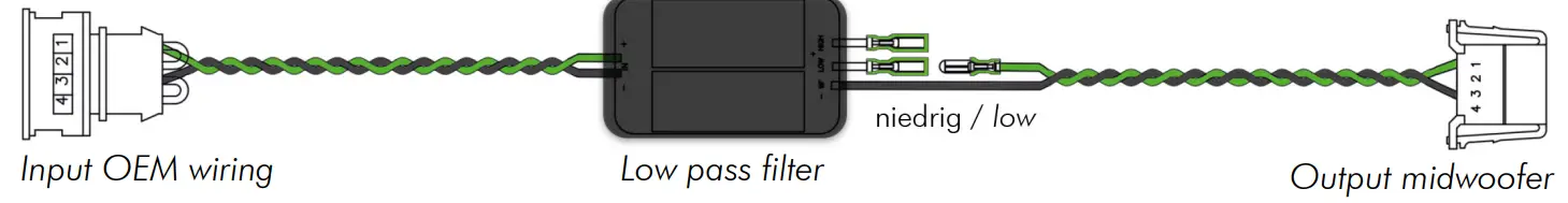 GROUND ZERO GZCS 200.2VW-T5 Car Specific Series Component Loudspeaker System - parts