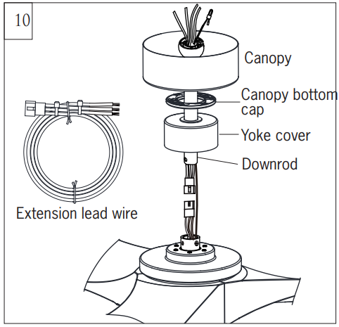 MONTE CARLO 3CLNCSM60XXX Series Fan - Parts 10