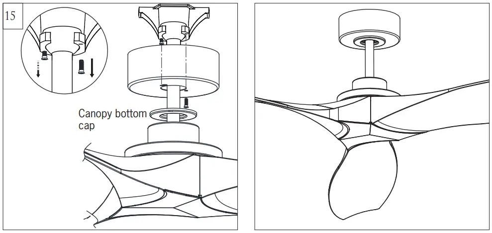 MONTE CARLO 3CLNCSM60XXX Series Fan - Parts 15