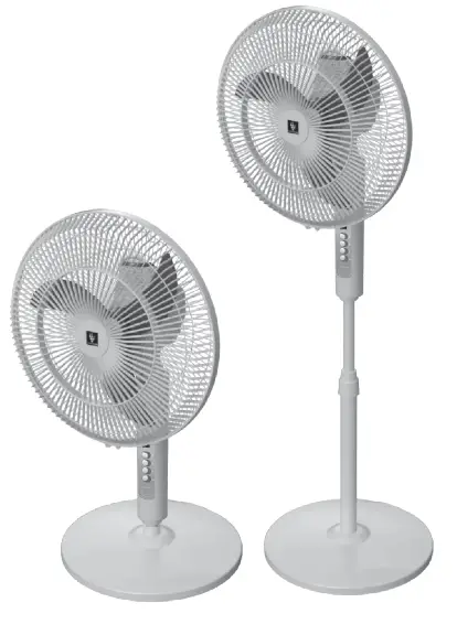 SHARP PJ-IGS16SG(WH) Plasmacluster Ion Electric Stand Fan