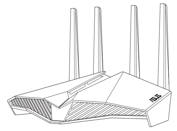 ASUS RT-AX82U V2 AX5400 Dual Band WiFi Router -