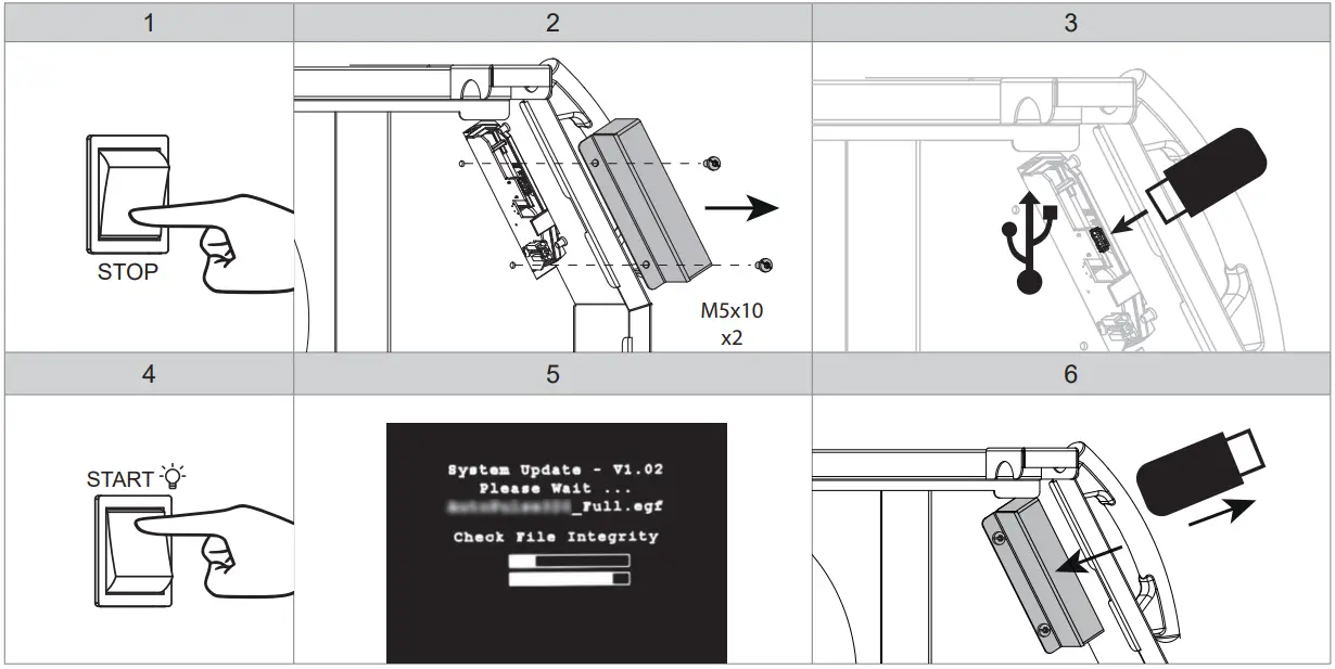 GYS KRONOS 250T Multiweld Welding Machine - UPDATE PROCEDURE