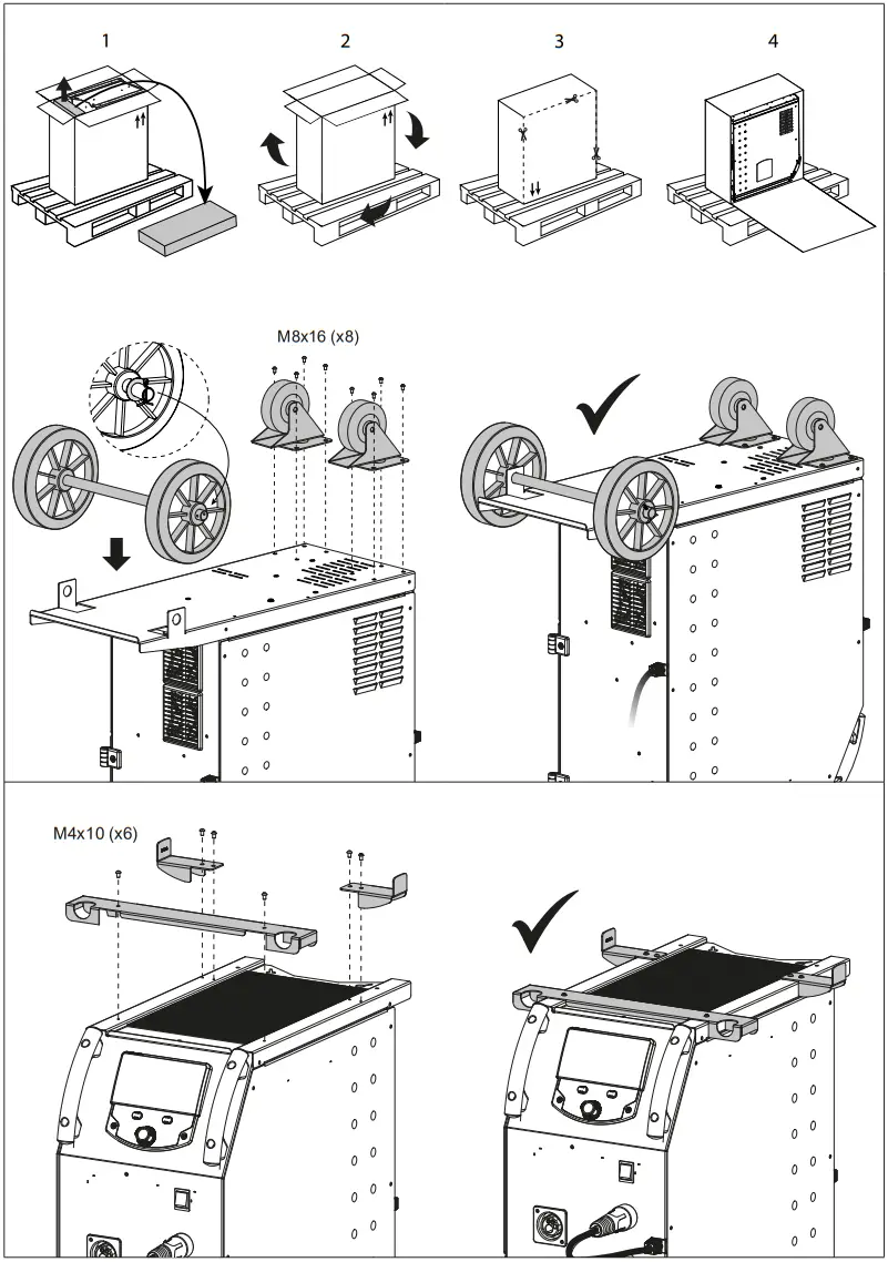 GYS KRONOS 250T Multiweld Welding Machine - fig