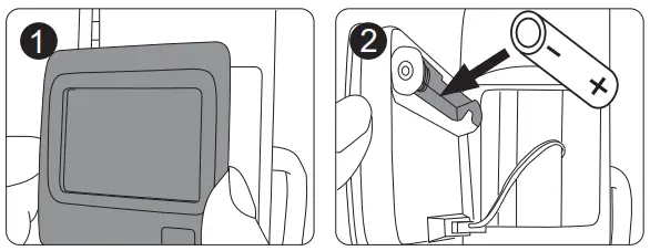 FYSiC FW12 Mobiliteits Hometrainer Met Display - replace the battery