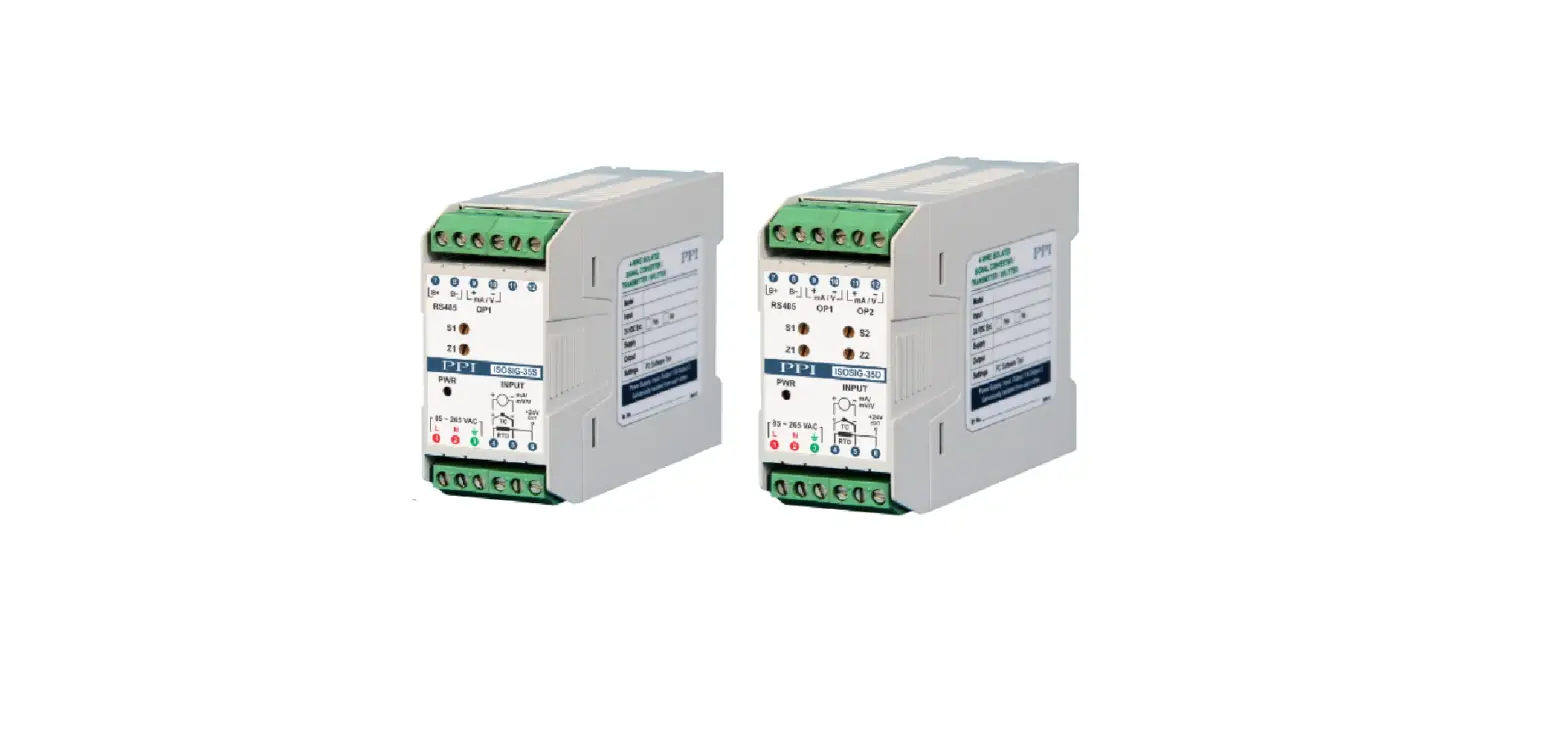 Ppi Isosig-35s Programmable 4-wire Isolated Signal Converter User Manual