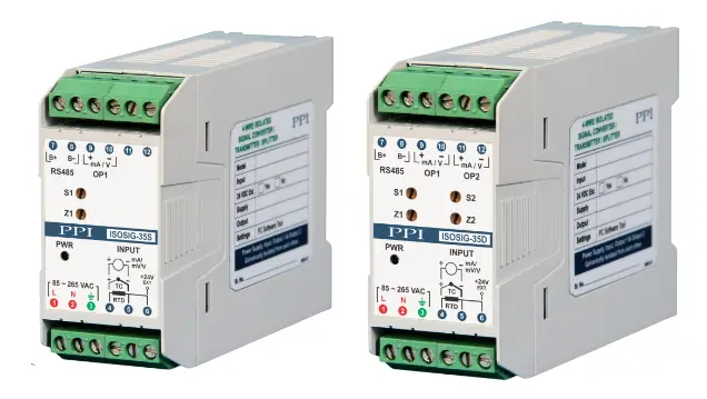 PPI ISOSIG-35S Programmable 4-Wire Isolated Signal