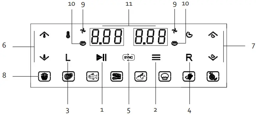 DOMO DO537FR Deli-Fryer - WITH DISPLAY