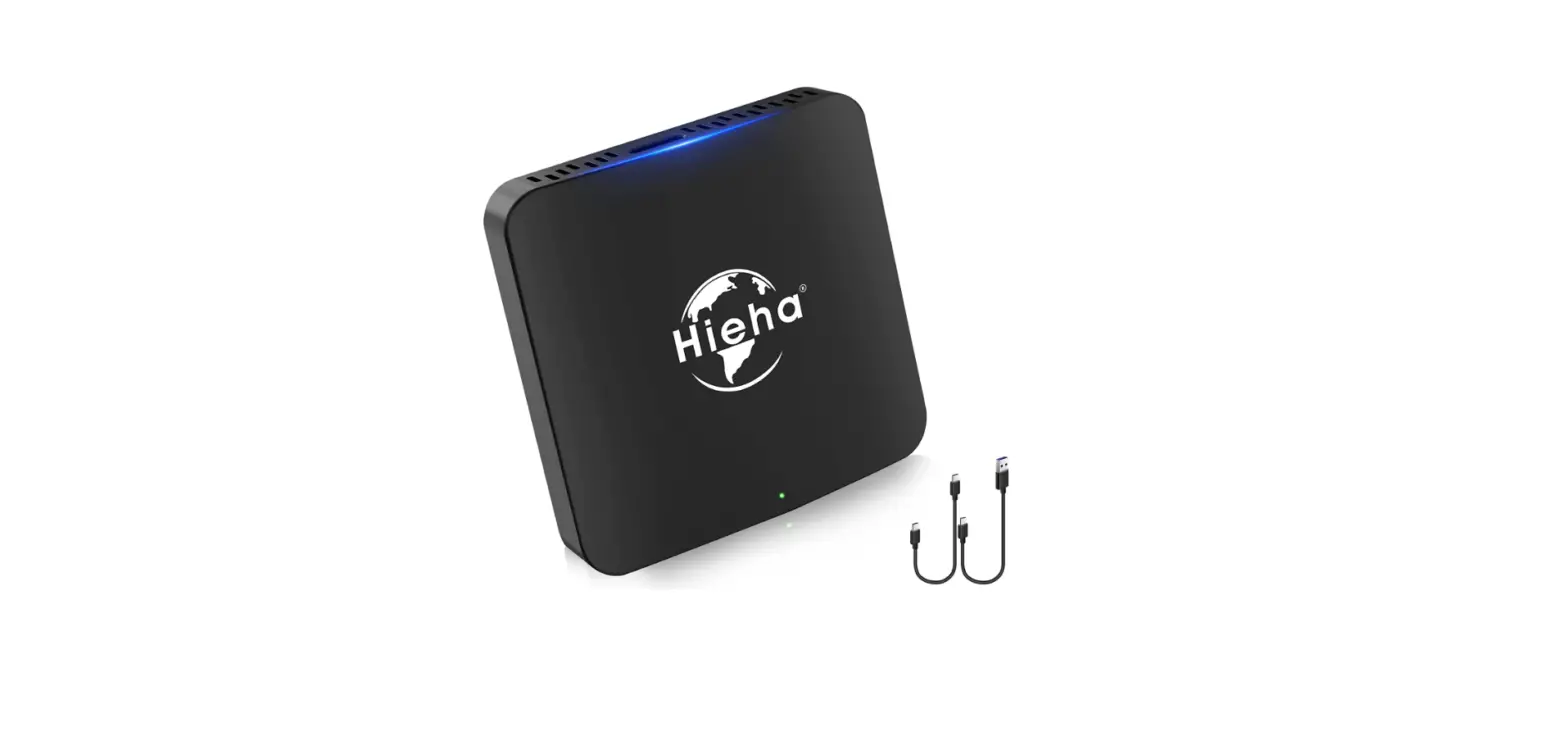 Hieha 2023 Android Auto Wireless Adapter User Manual