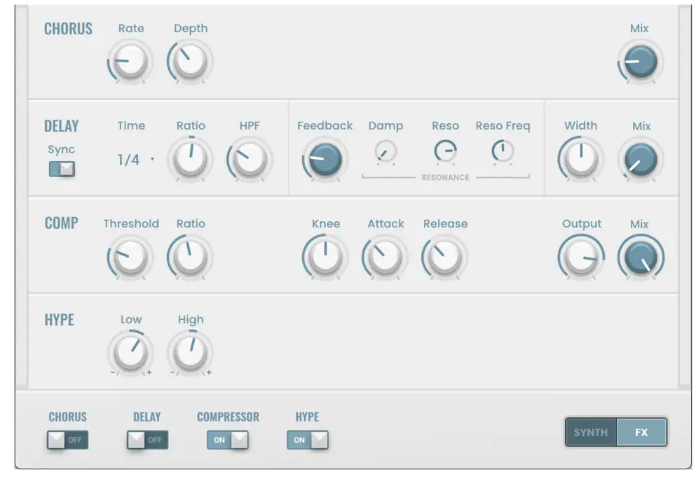 air Bassline - Controls 2
