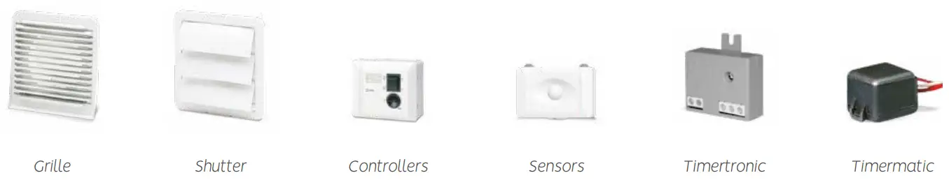 O ERRE ALBA 10-4 Axial Fan - SHUTTER 1