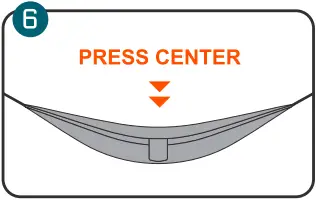 OLIFE Sunbreeze Double Camping Hammock A6