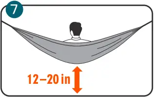 OLIFE Sunbreeze Double Camping Hammock A7