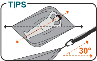 OLIFE Sunbreeze Double Camping Hammock A8