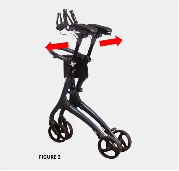 ALPINE WA01082 Forearm Rollator - fig 2