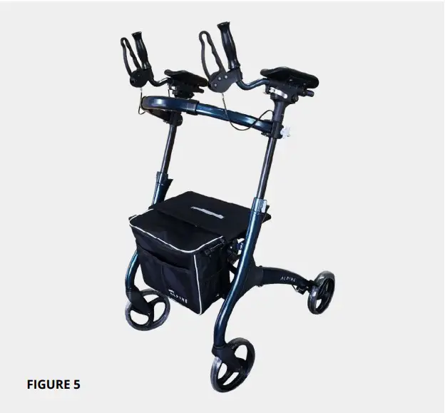 ALPINE WA01082 Forearm Rollator - fig 5