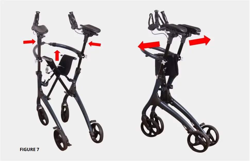 ALPINE WA01082 Forearm Rollator - fig 7