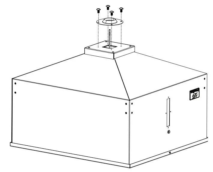 treeline FDR0350AS Corn Feeder - assembly 2