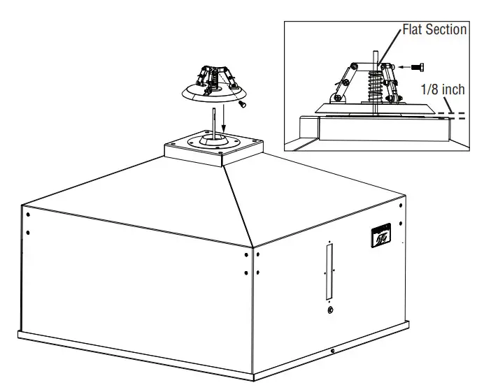 treeline FDR0350AS Corn Feeder - assembly 3