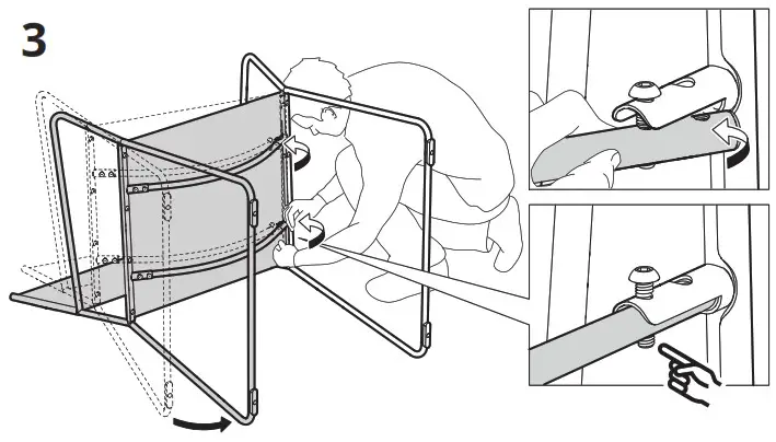 IKEA HÖGALT Chair Silver Colour - overview 7