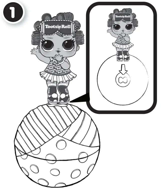 L O L SURPRISE 593072C3 Loves Mini Sweets - Figure 1