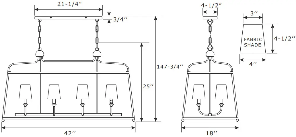 CRYSTORAMA 2249 BF NOSHADE Sylvan Eight Light Chandelier - Fig 2