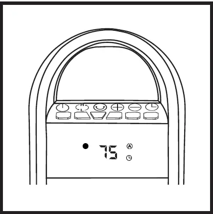 GiveBest HPU15A-E Digital Ceramic Heater 2
