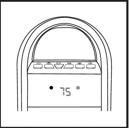 GiveBest HPU15A-E Digital Ceramic Heater 4