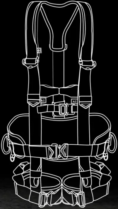 CRESTO Safety Harness