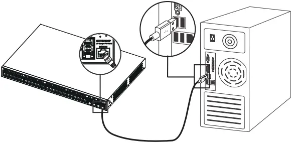 GRANDSTREAM GWN7806 - Port connecting 4