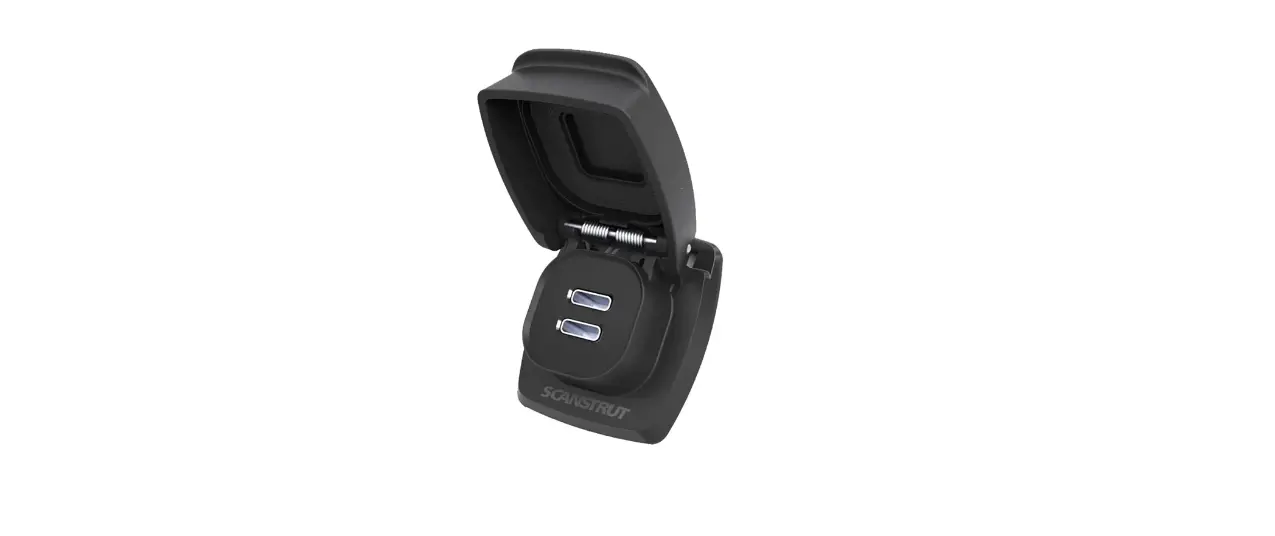 Scanstrut Sc-usb-f3 Flip Pro Max Dual Type-c Usb Charger Instruction Manual