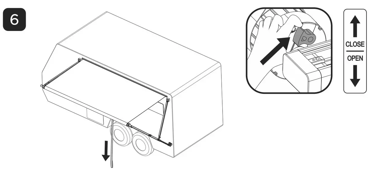 AWNING CLOSING PROCEDURE