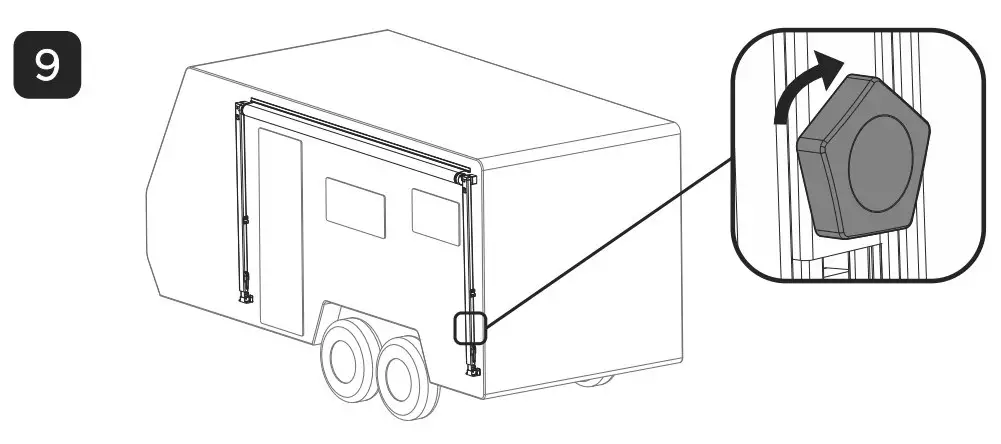 AWNING CLOSING PROCEDURE