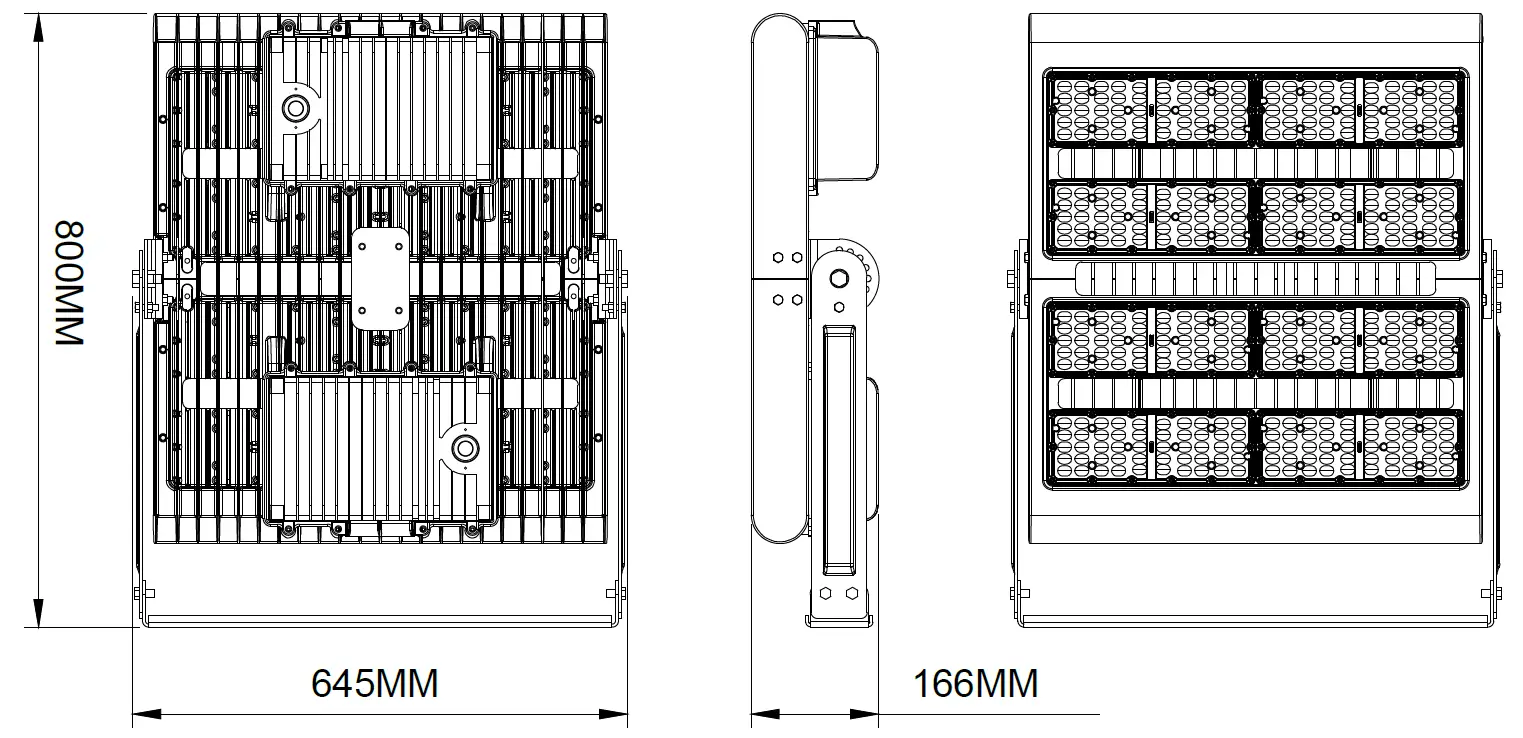 M-ELEC NOX 700-100 LED Floodlight 2