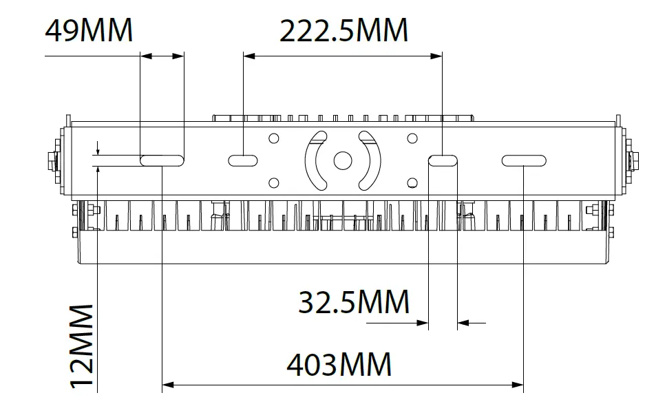 M-ELEC NOX 700-100 LED Floodlight 3