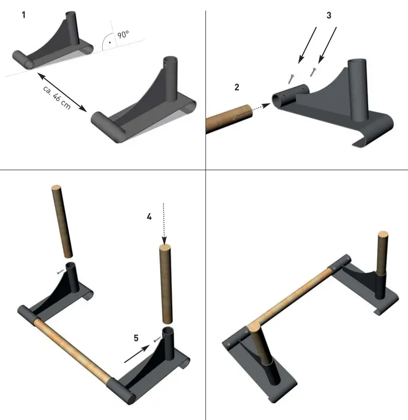 NOHrD Wallbars Multi Adapter -