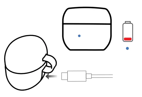 BOOMPODS soundwave True Wireless Earbuds - Charging case