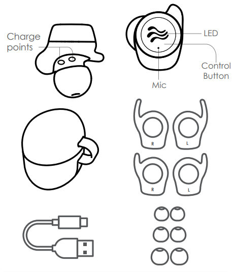 BOOMPODS soundwave True Wireless Earbuds - fig