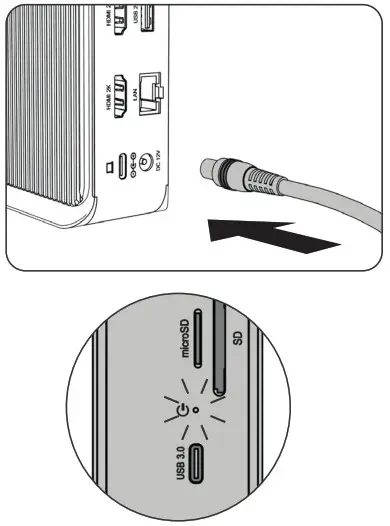 ICY BOX IB DK2261AC Docking Station - Starting up 2