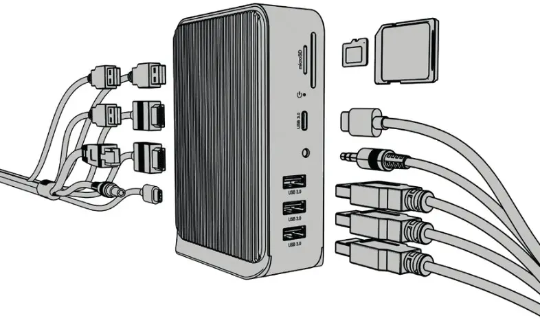 ICY BOX IB DK2261AC Docking Station - Starting up 5
