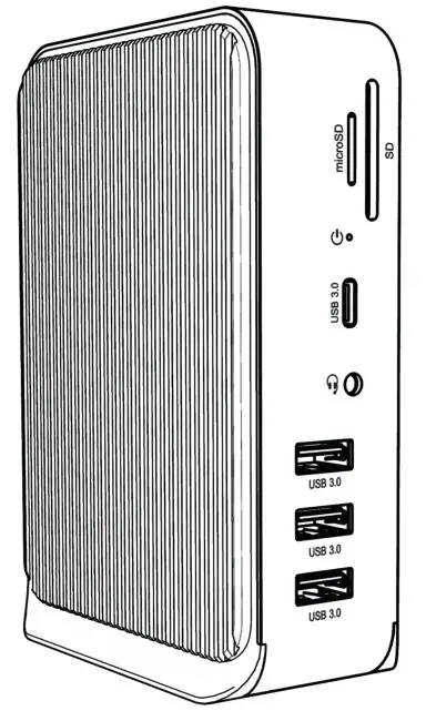 ICY BOX IB DK2261AC Docking Station - cover
