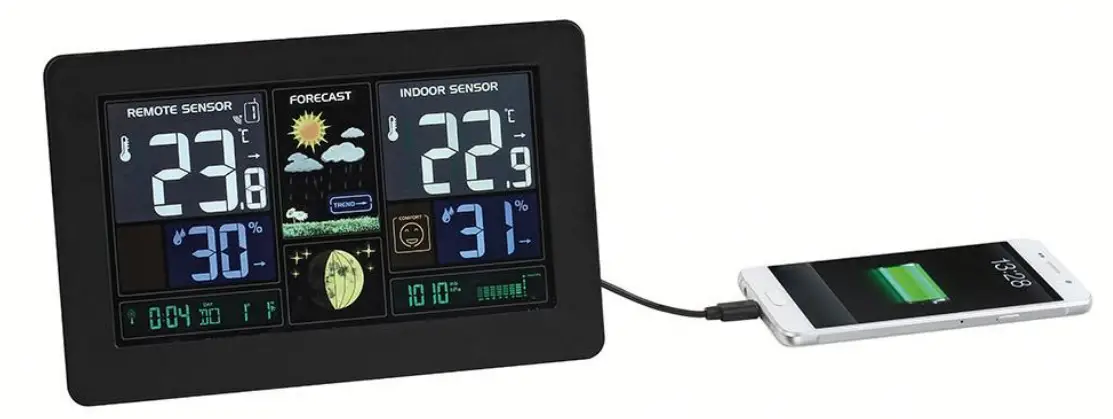 Livoo SL253 Weather Station with Barometer