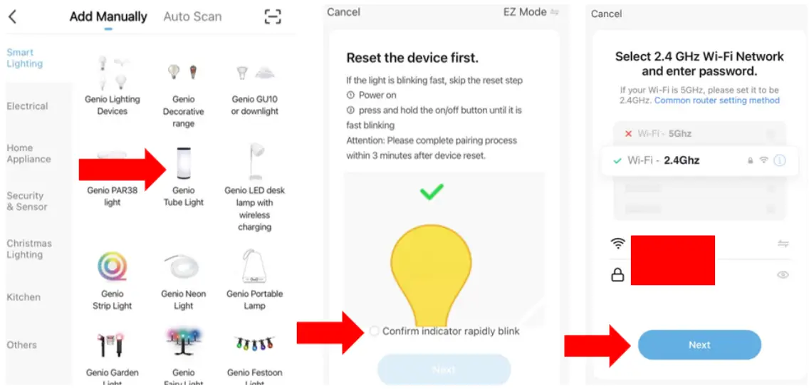 Select Genio Tube ligh